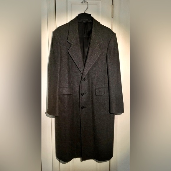 TOWNCRAFT DARK GREY MEN’S COAT- SIZE 40S - Picture 3 of 7
